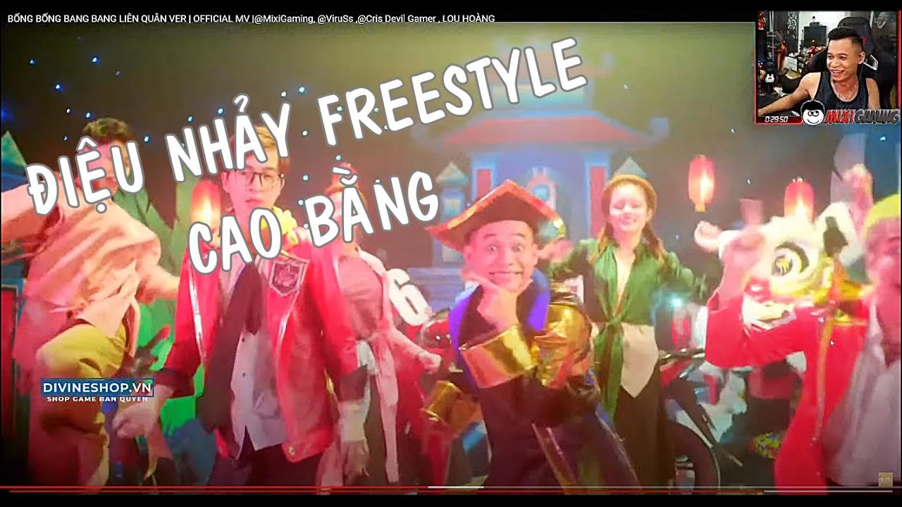 Reaction clip BỐNG BỐNG BANG BANG BANG LIÊN QUÂN VER - Điệu Nhảy Free Sờ Tay CAO BẰNG | Mixigaming