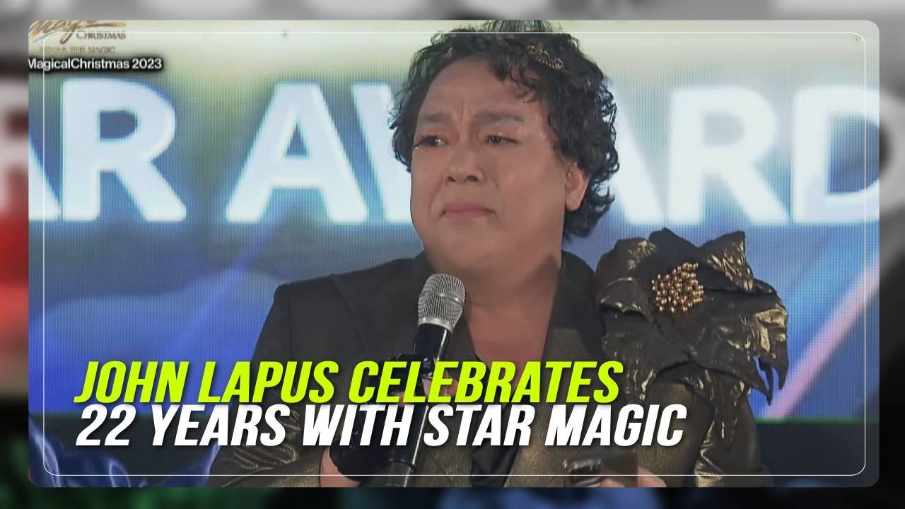 22 years with Star Magic: How John Lapus went from off-cam to on-cam talent | ABS-CBN News