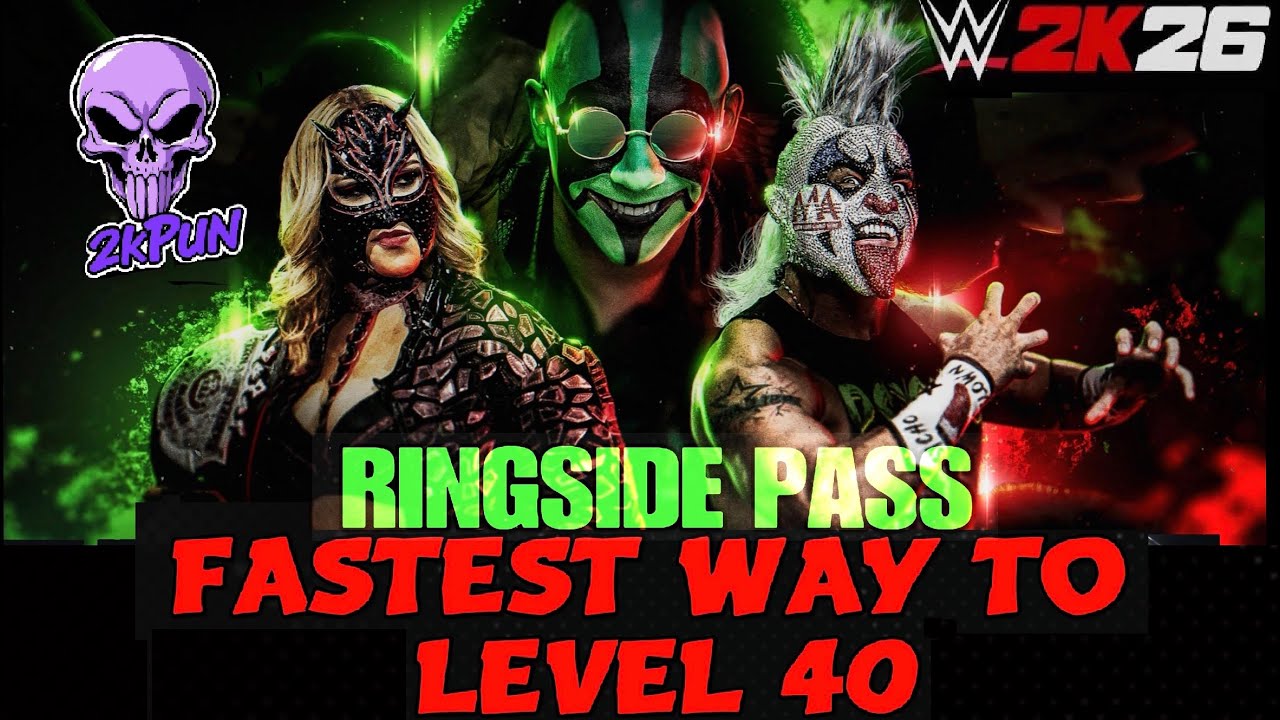 WWE2K26: БЫСТРЕЙШИЙ СПОСОБ ПОЛУЧИТЬ ПРОПУСК К РИНГУ 40-ГО УРОВНЯ #wwe2k26 #myfaction