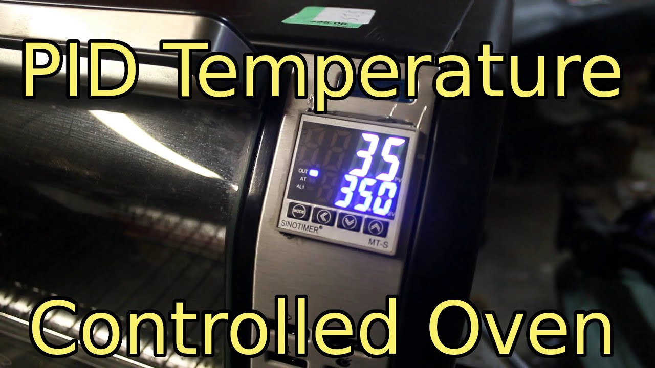Adding PID control to a toaster oven