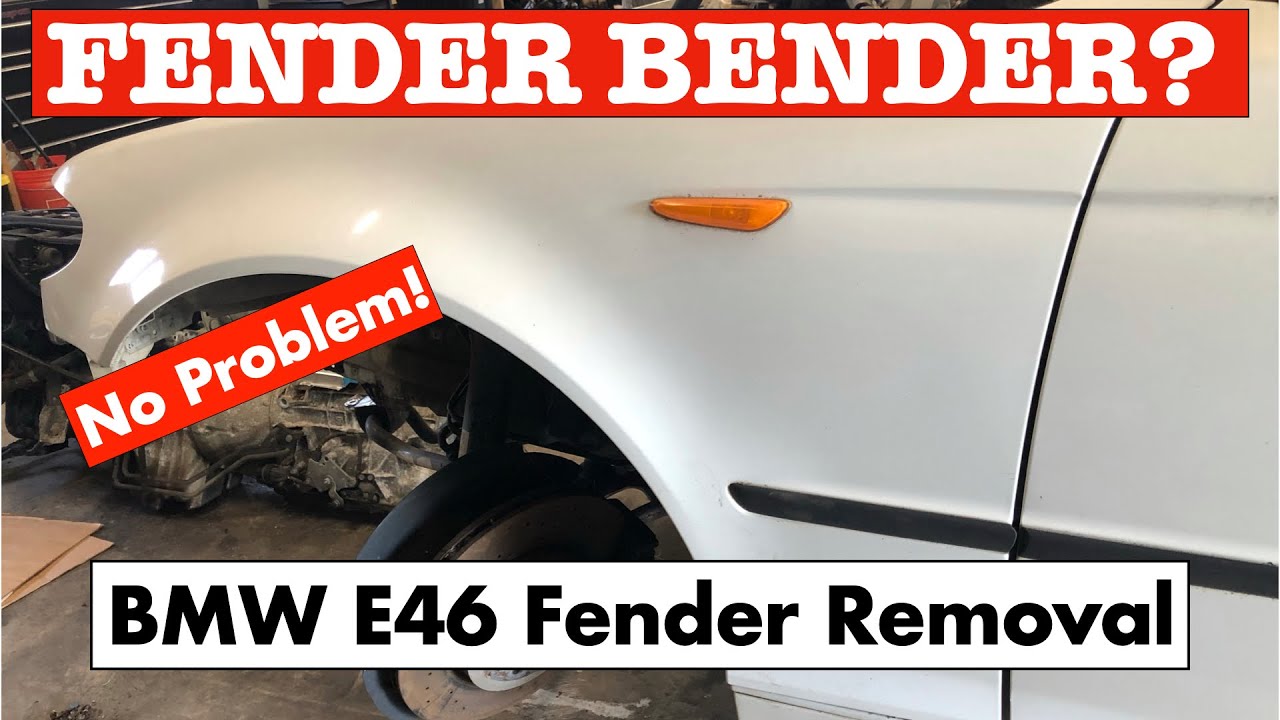 BMW E46 Fender Removal