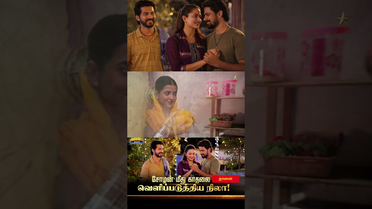 காதலை வெளிப்படுத்திய நிலா 😮 #tamilserialreview  #tamilserialprediction#ayyanarthunai
