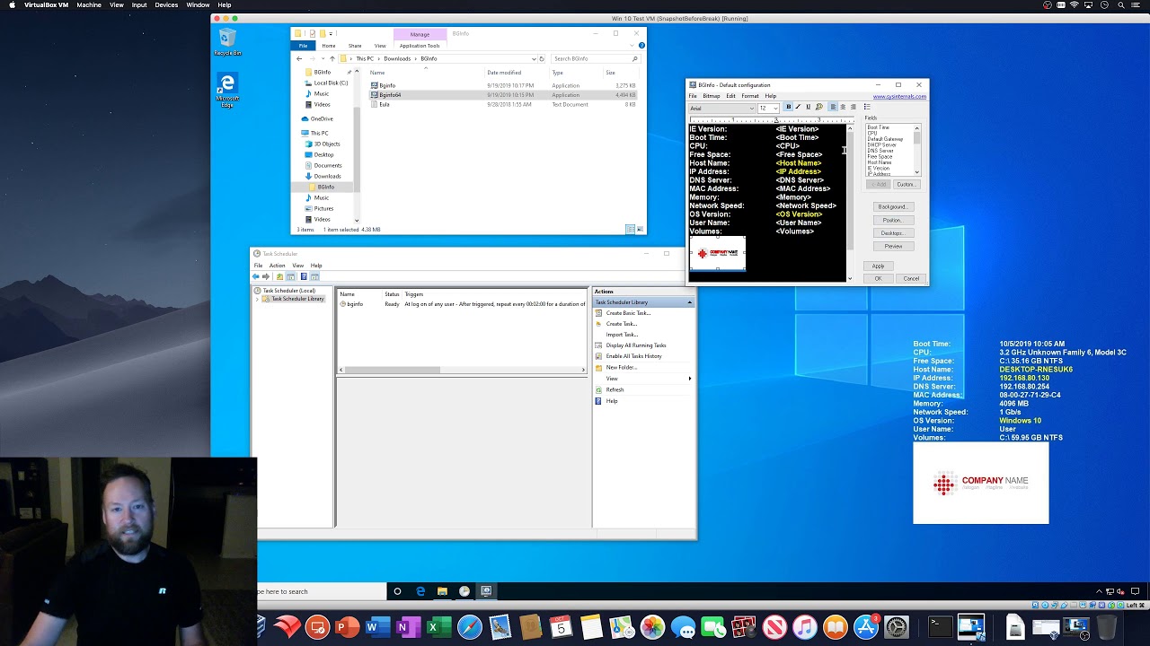 BgInfo.exe &mdash; Справочная информация: что это такое и как его использовать