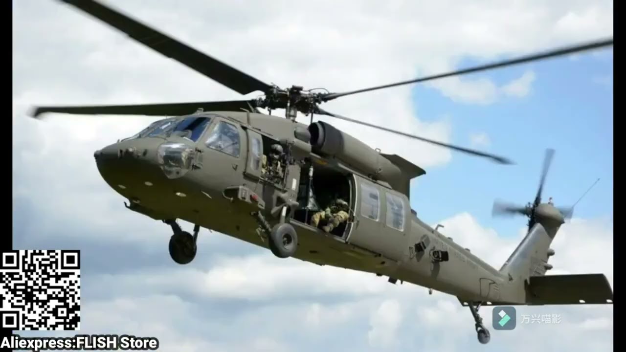 FL500 V2 FLISHRC UH-60 Black Hawk 500 Size Scale Helicopter