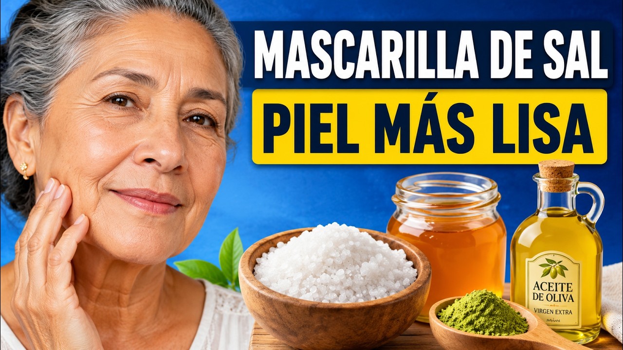 ¿Tienes Sal? Rejuvenece y Borra Arrugas a los 60