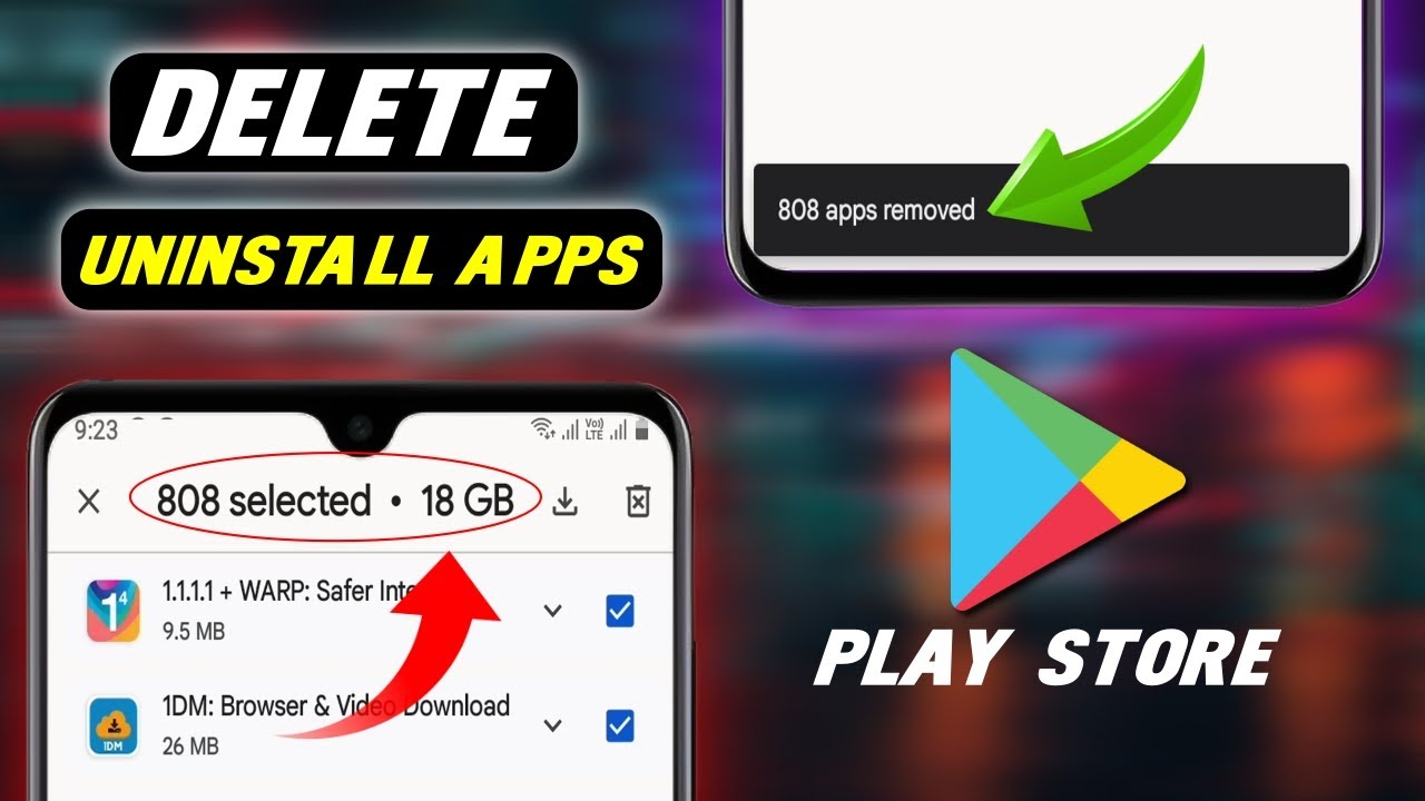 how to remove uninstall app from play store 2024 || play store uninstall app  delete || play store