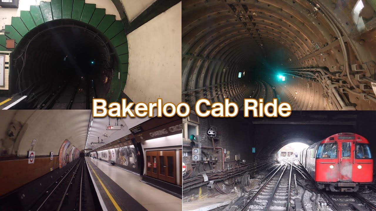 London underground bakerloo line cab ride queens park-waterloo!
