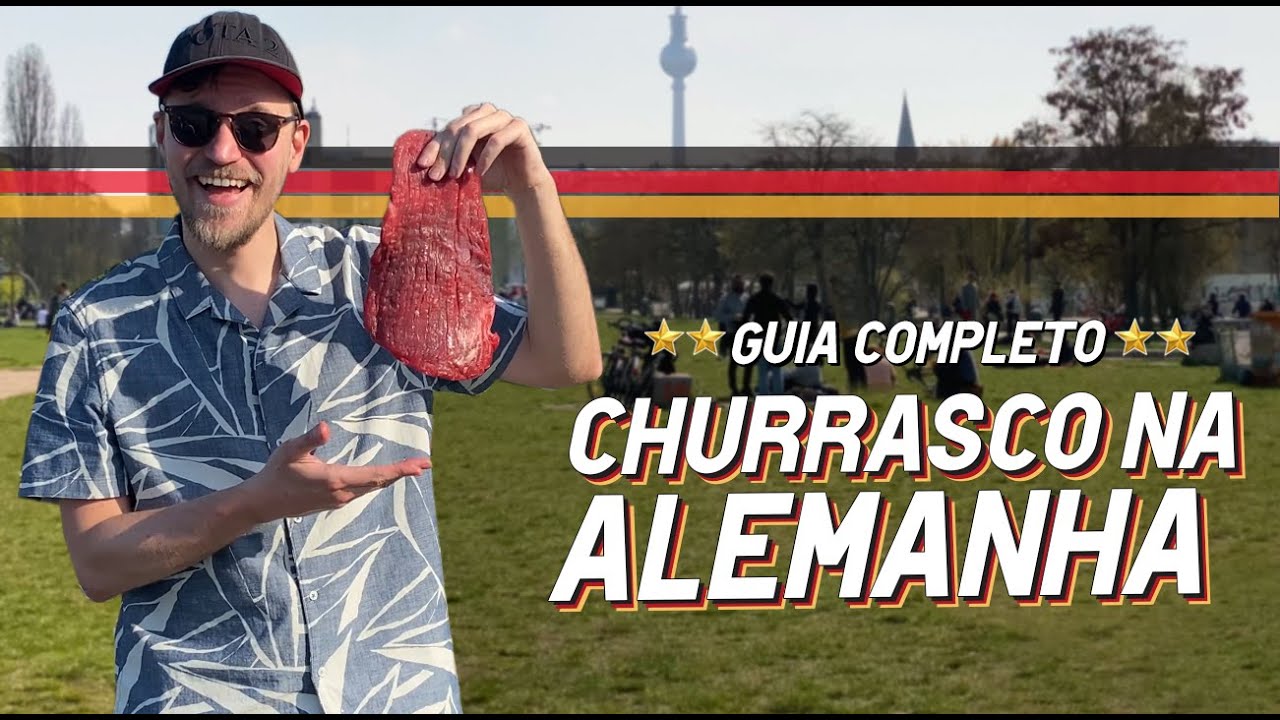 🇩🇪 CHURRASCO NA ALEMANHA: UM MANUAL COMPLETO 🍗♨️ Tem picanha na Alemanha? | Alemanizando