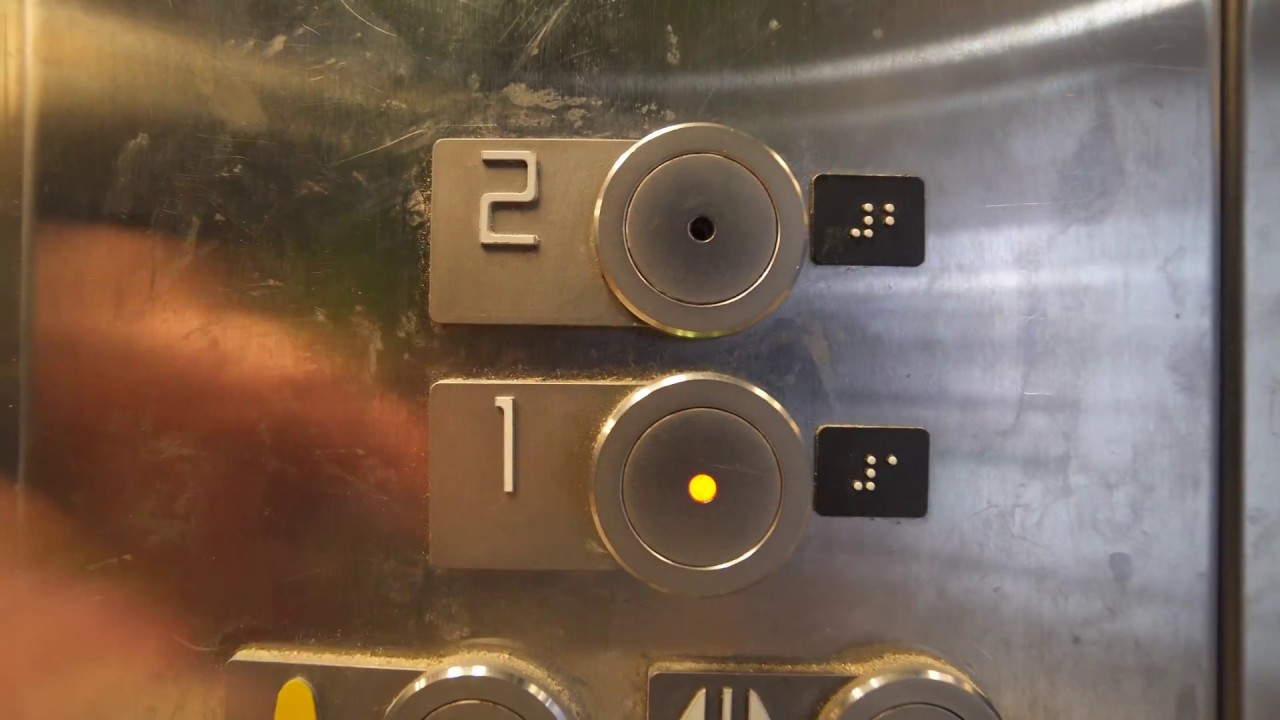 Sweden, Stockholm, Flemingsberg train station, 2X elevator , 2X escalator