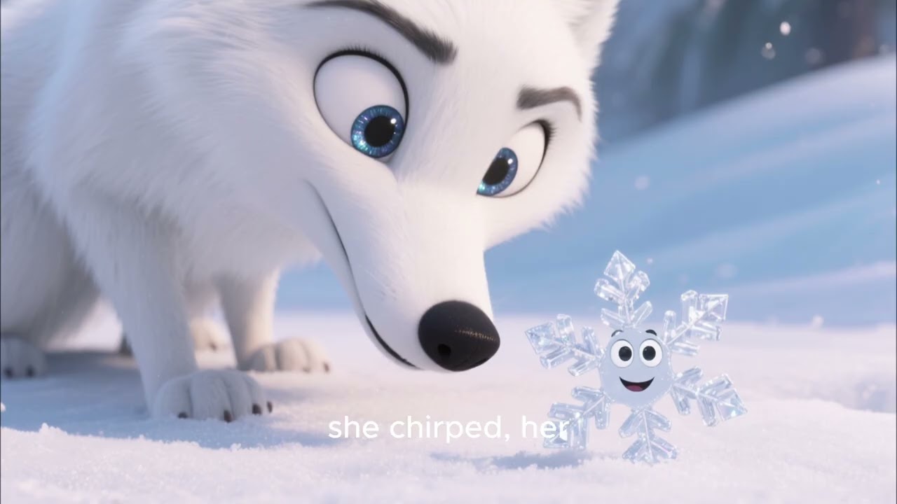 ✨ The Snowflake That Wanted to Fly | Winter Kids Story | Wonder Tales