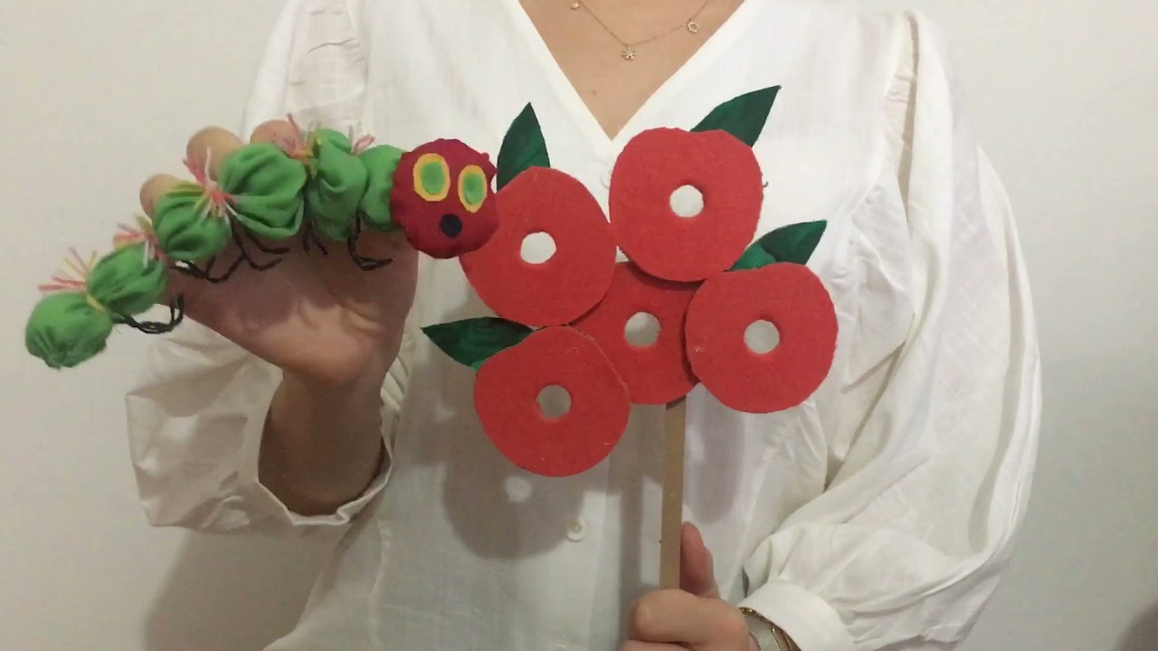 Aç Tırtıl  |  Eric Carle  |  Kukla İle Anlatım🐛
