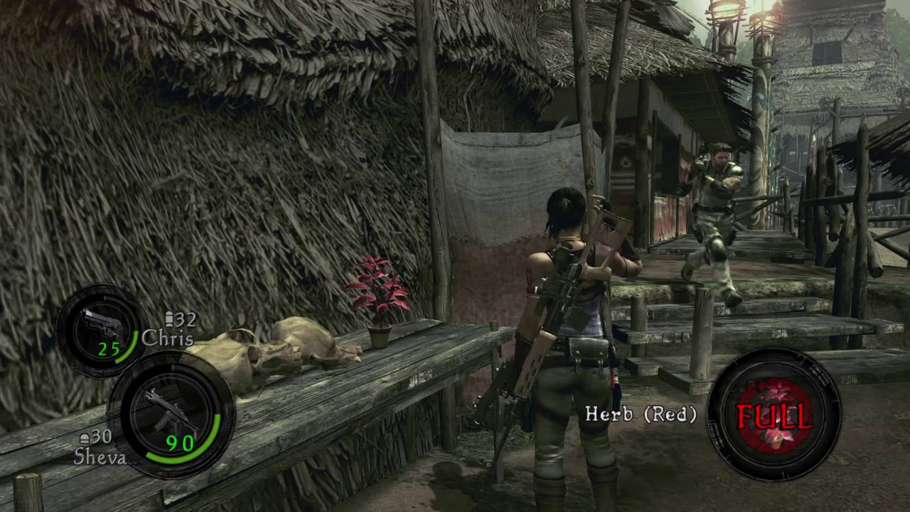 Прохождение Resident Evil 5 + 2 сюжетных DLC-Ч1 [RUS-afin,Dante271289] Камера#2