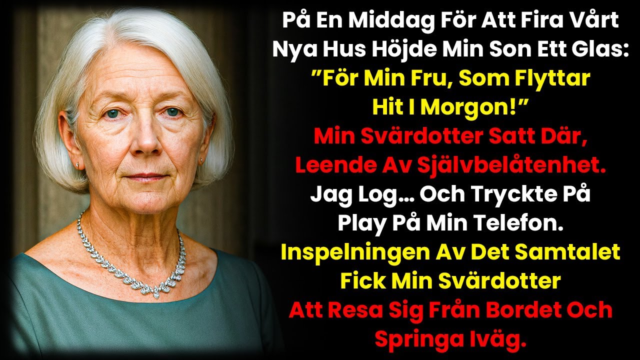 Vid Firandet I Nya Huset Skålade Min Son “För Min Fru Som Flyttar I Morgon”