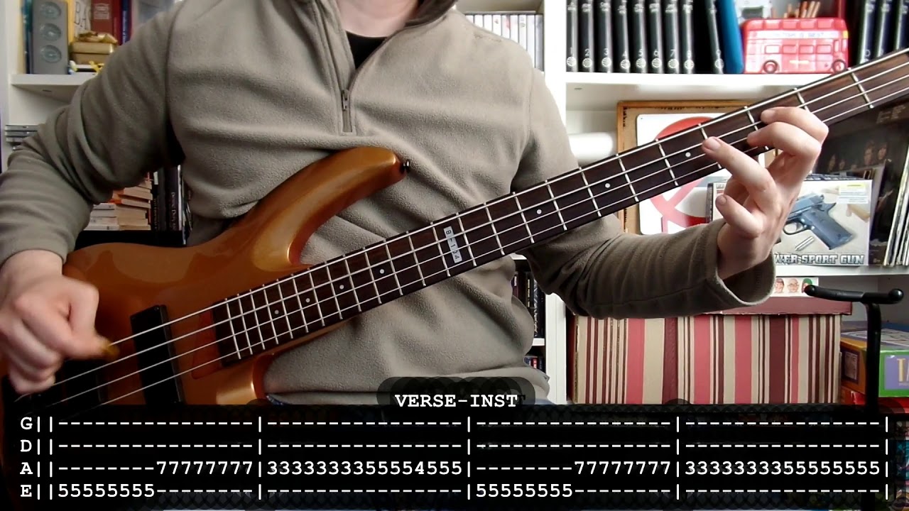 CICATRIZ - Enemigo publico (bass cover w/ Tabs) [full HD]
