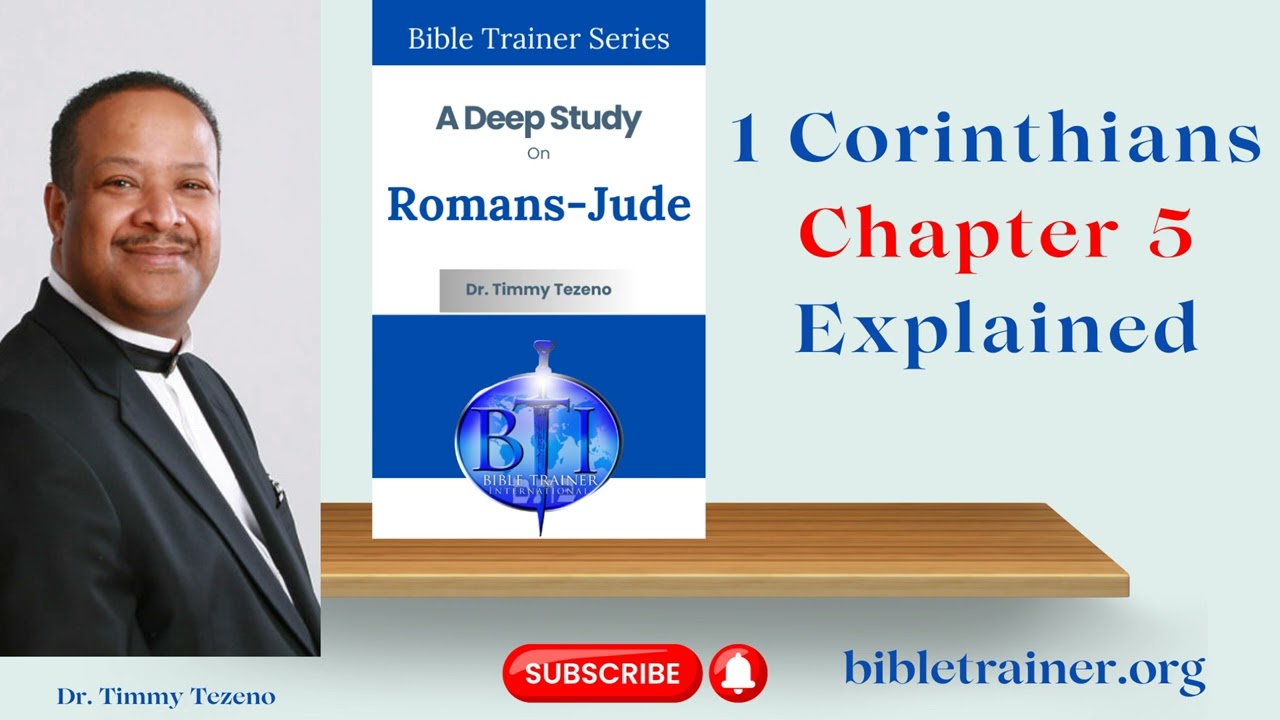 Biblical Church Discipline Explained | 1 Corinthians Chapter 5 | Dr. Timmy Tezeno 