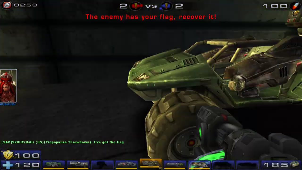 Unreal Tournament 2004 GamePlay | VCTF | 2026-01-04 | Tropopause Throwdown | Right