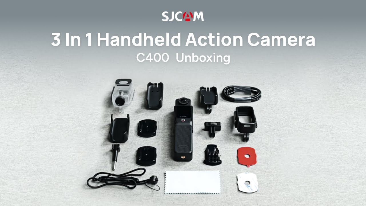 SJCAM C400 Action Camera Unboxing