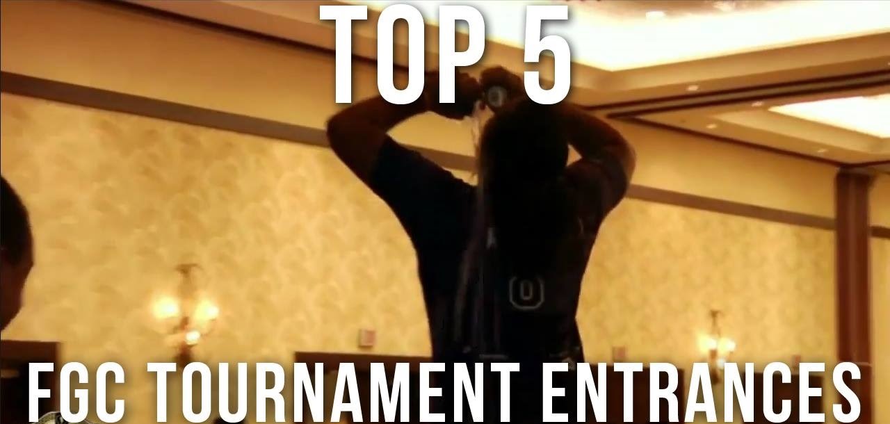 Top 5 Fighting Game Tournament Entrances - FGC