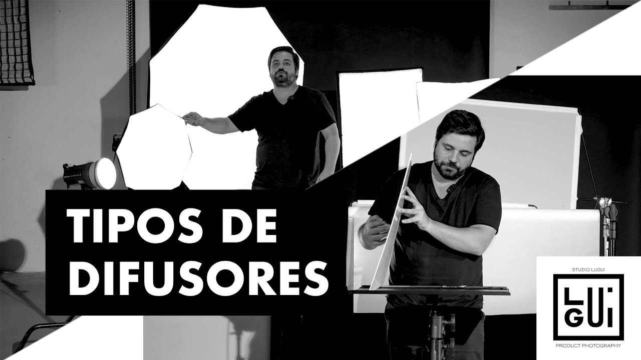 Tipos de difusores na fotografia de produto