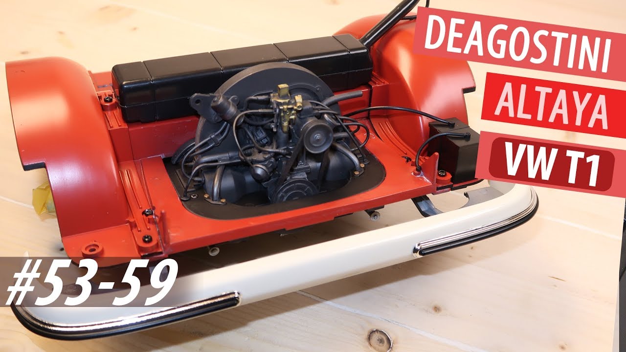 Build the VW T1 Samba Combi | by Altaya/DeAgostini | #53-59