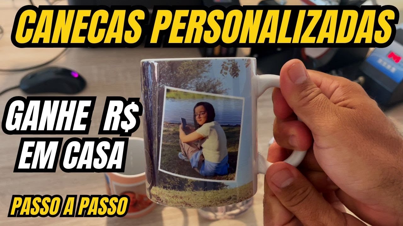 Como ganhar dinheiro com canecas personalizadas em casa 2025