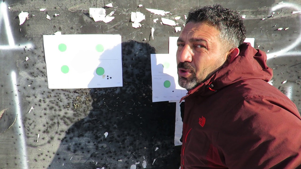 Monza 308 win 100 m grupman atışları İstanbul silah