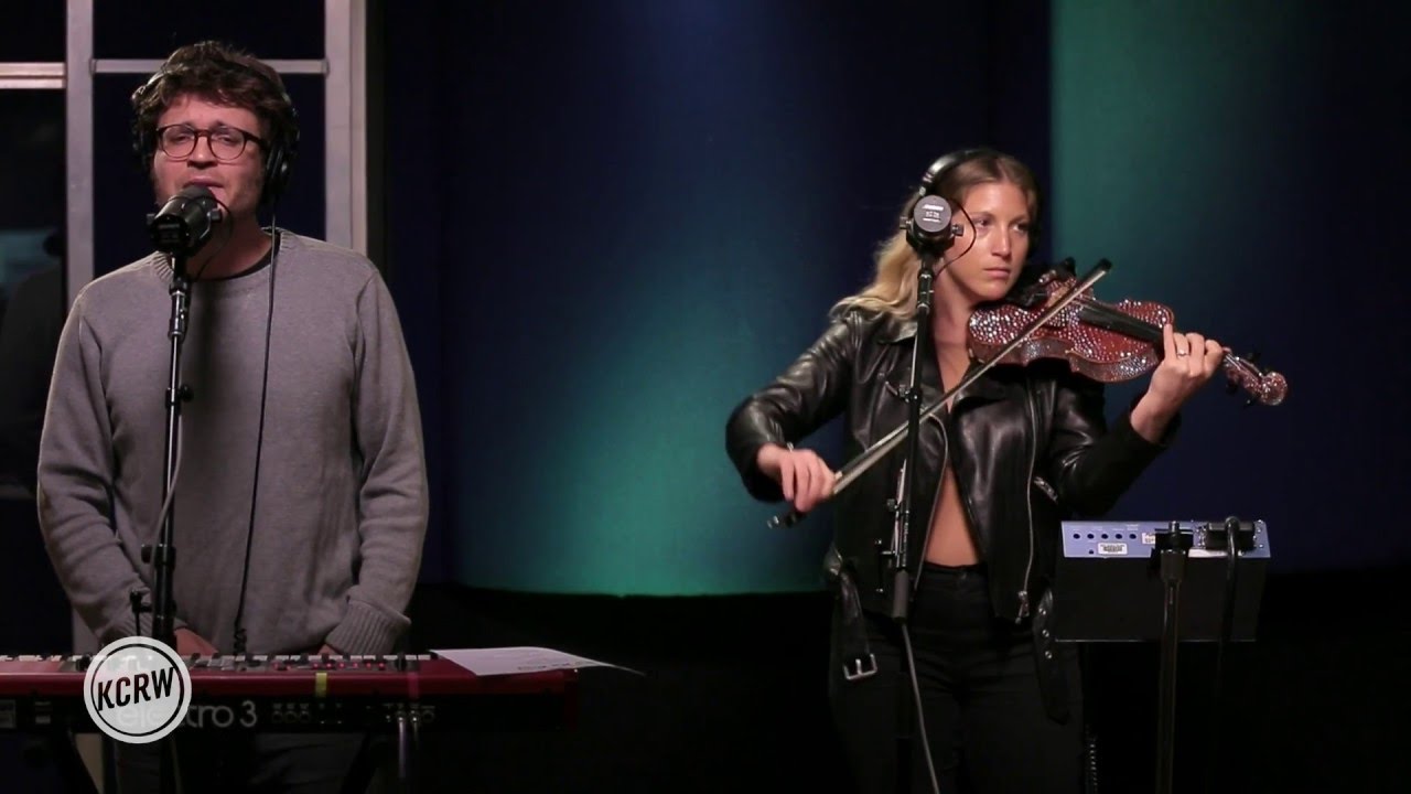 Ra Ra Riot performing 