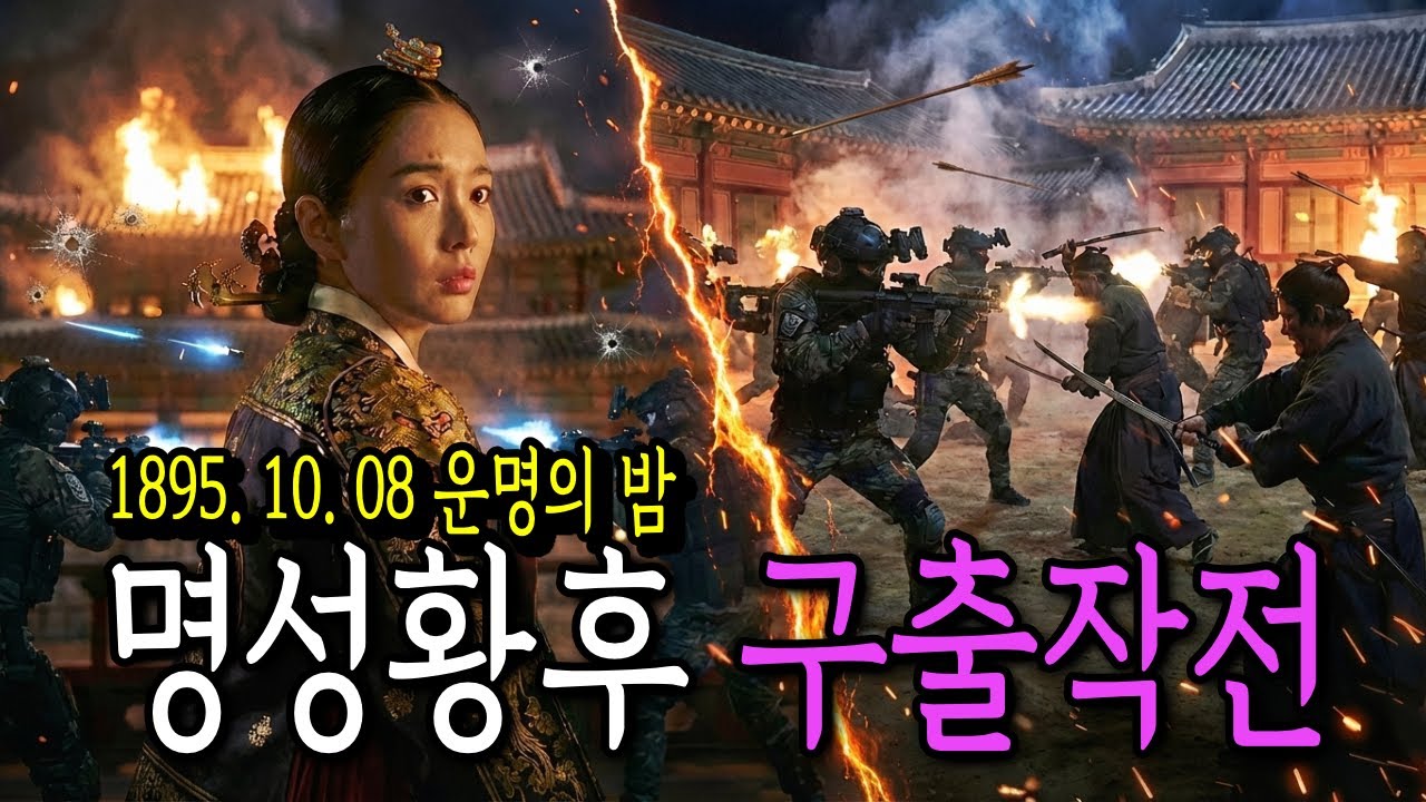 우리가 지키지 못한 역사 다시 쓰는 그날 밤..[명성황후 구출작전]#명성황후 #타임슬립 #대체역사