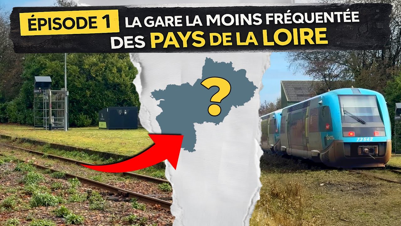 La gare la moins fr&eacute;quent&eacute;e des Pays de la Loire !