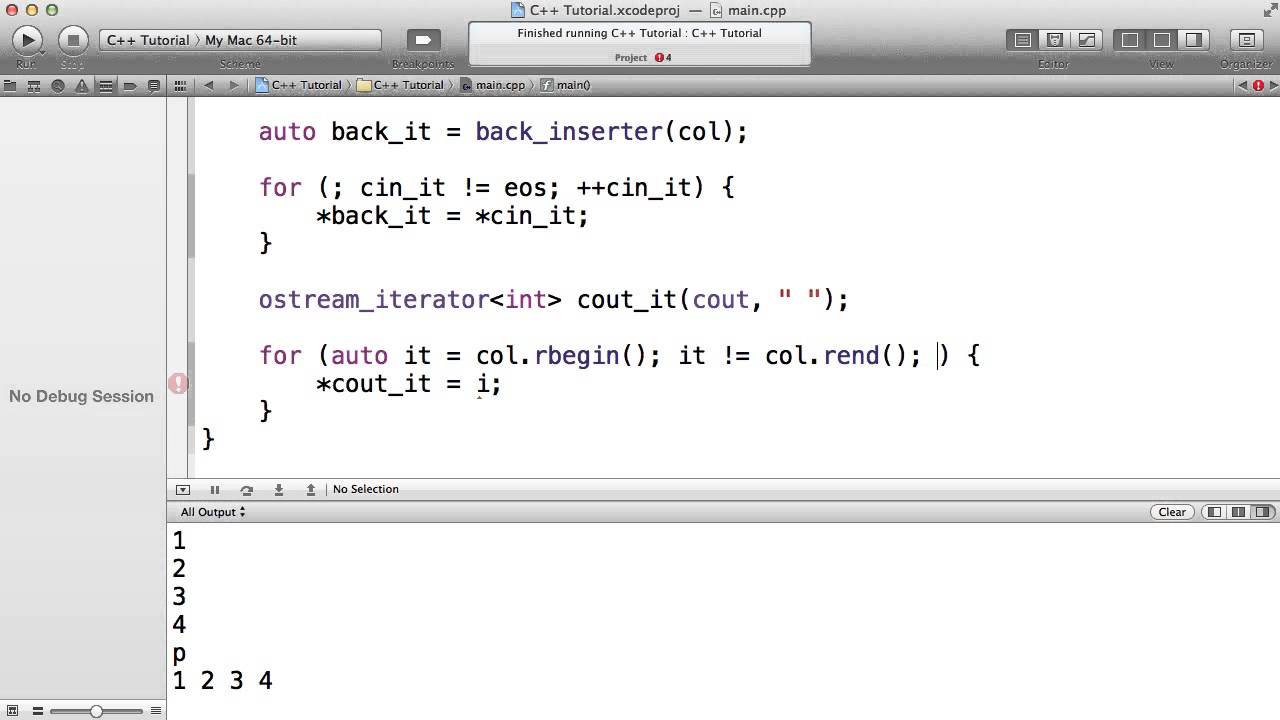 C++ - iterator adaptors