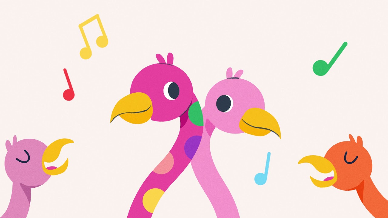 Pink Polka Dot Flamingo - (Official Music Video)