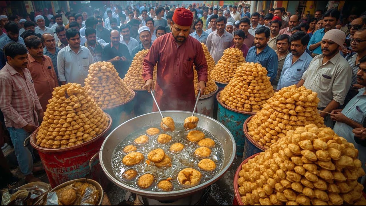 AMAZING STREET FOOD OF KARACHI! UNBELIEVABLE PAKISTANI STREET FOOD COLLECTION - STREET FOOD VENDORS