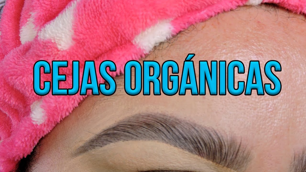 🔴 CEJAS ORG&Aacute;NICAS F&Aacute;CIL CON JAB&Oacute;N #KawaiiMakeUp