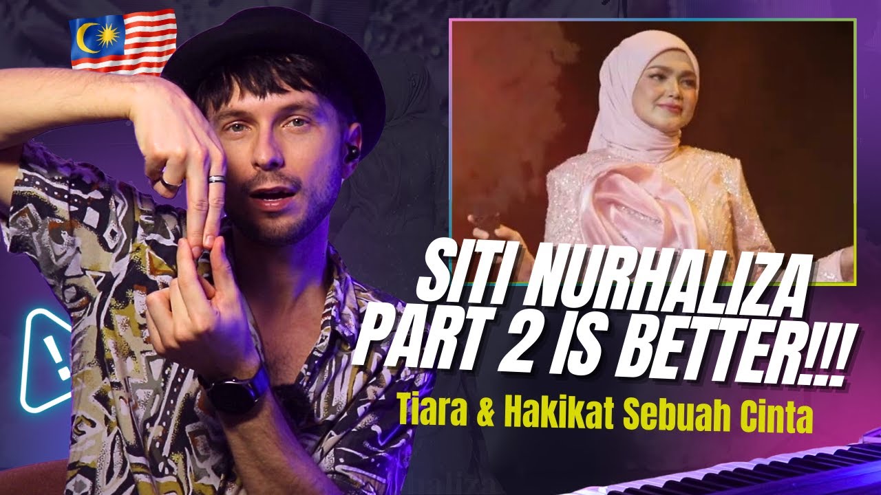 Vocal Coach YAZIK Reacts to Siti Nurhaliza – Tiara & Hakikat Sebuah Cinta (Live Performance)