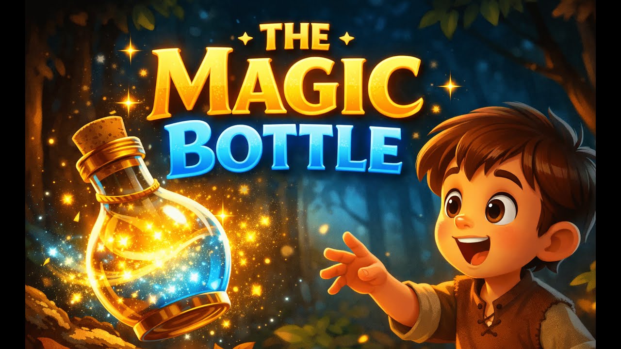 A Magical Bottle and a Wise Child | Urdu/Hindi
