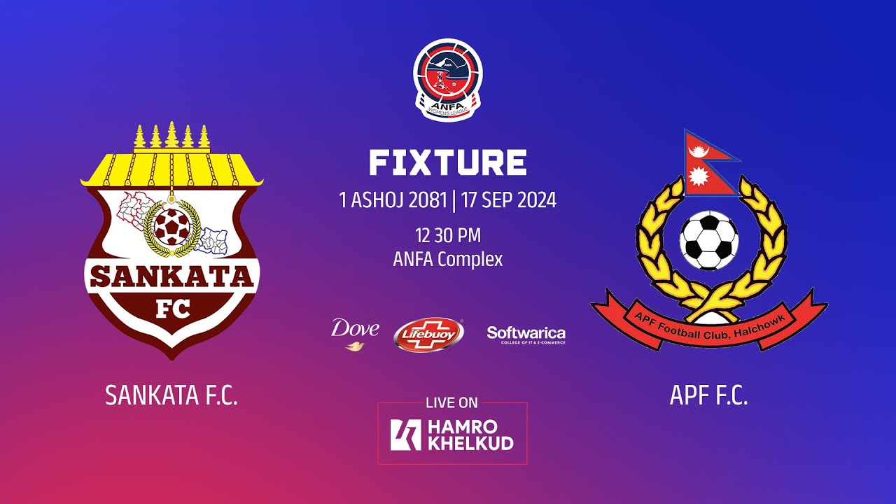 LIVE : Sankata vs APF | M26 - ANFA Women's League | संकटा विरुद्ध एपिएफ