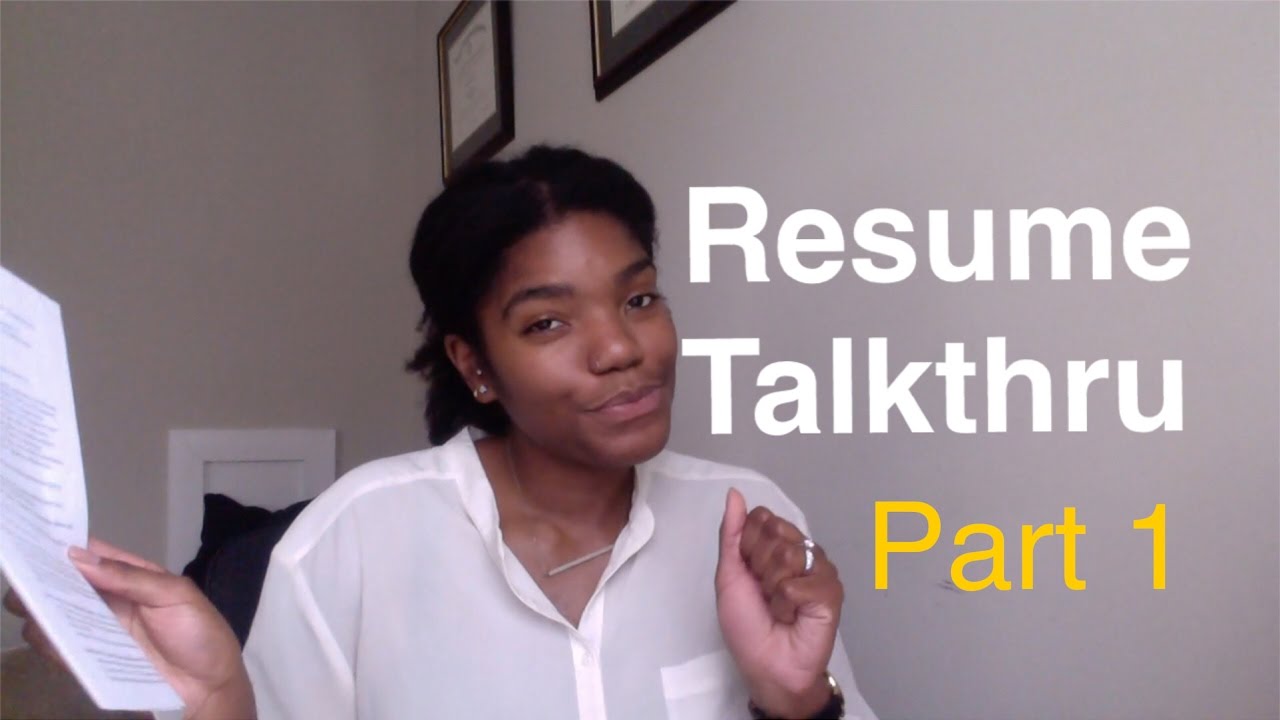 CRNA School and New Grad RN Resume Talkthru! | aishasrna