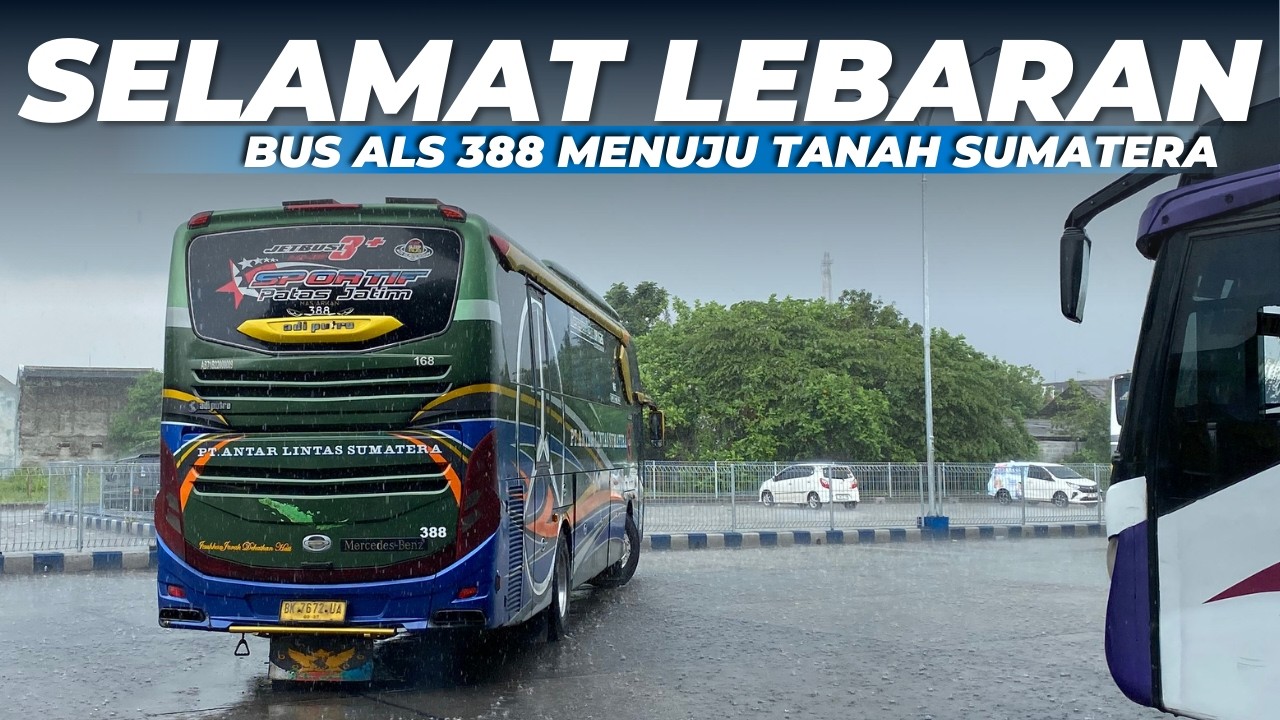 Bang Ucox Ikhsan Pertama Gabung PT ALS || Bus ALS 388 menuju Medan