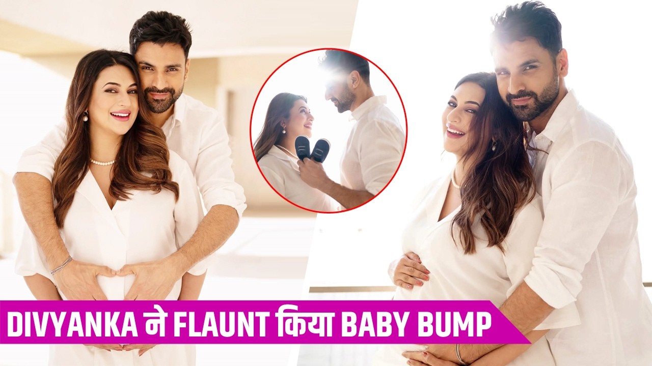 Divyanka Tripathi Flaunts Baby Bump, Expecting First Baby With Vivek Dahiya