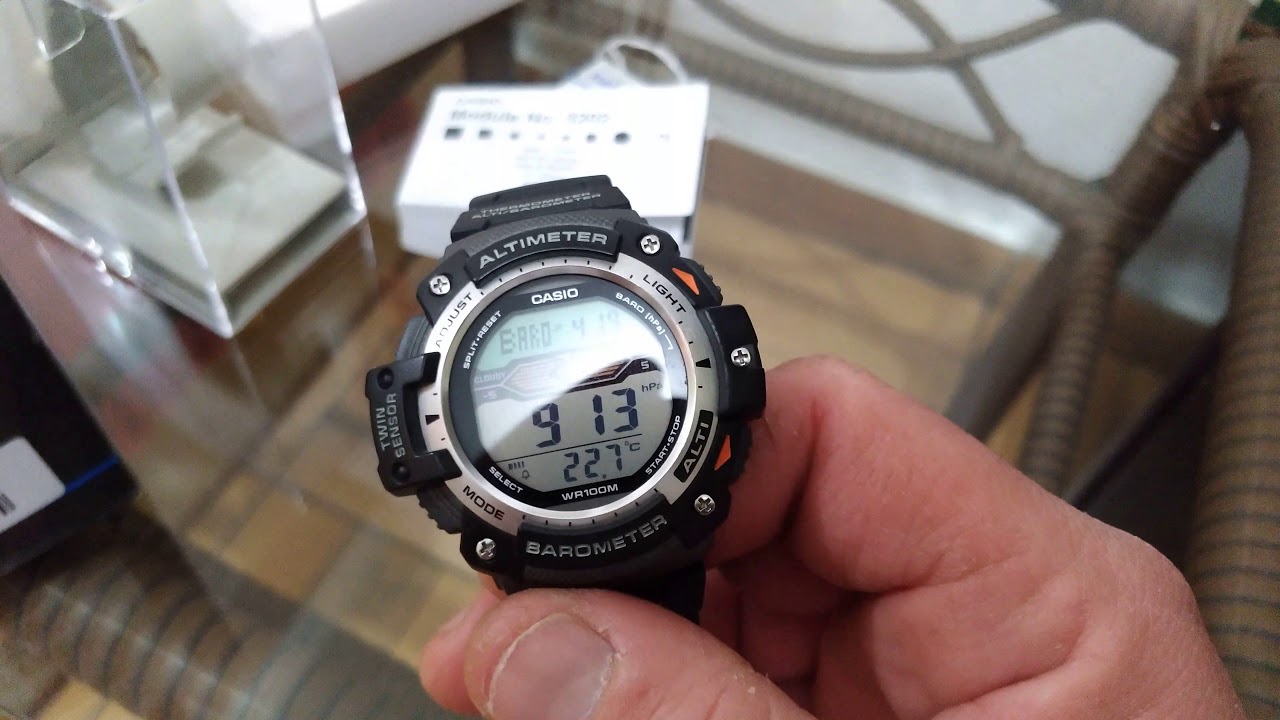Relogio casio para atividades outdoor,SGW300h1avdr!