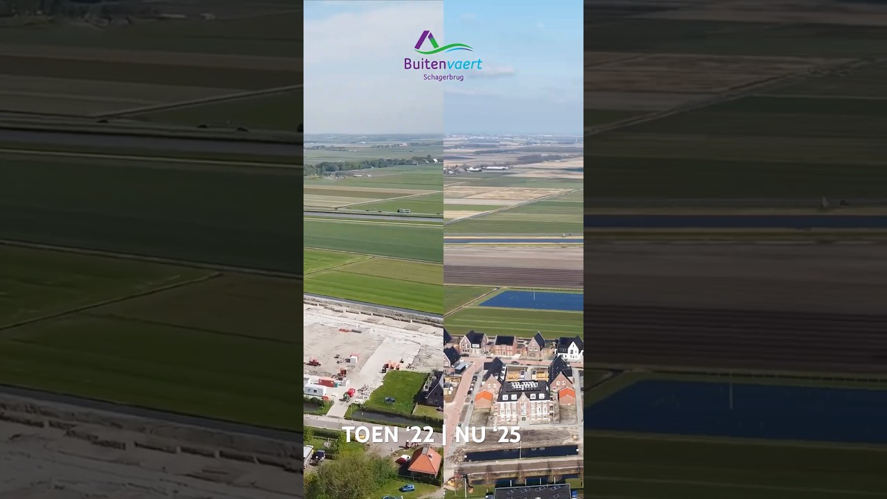 ▪️ USP Vastgoed | Project: Buitenvaert 📍 Schagerbrug #BeeldTeam #USPVastgoed #Buitenvaert #drone