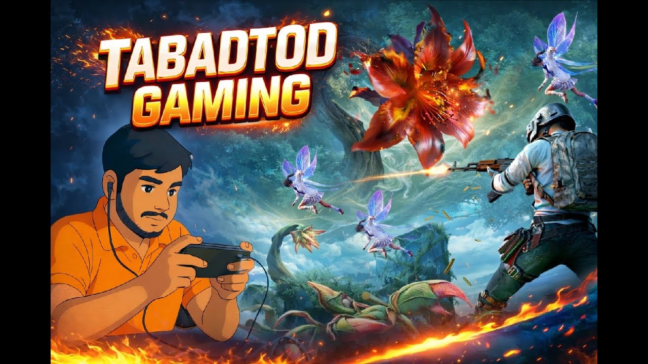 Tabadtod Gaming is Live |Bgmi | Stream | 2026