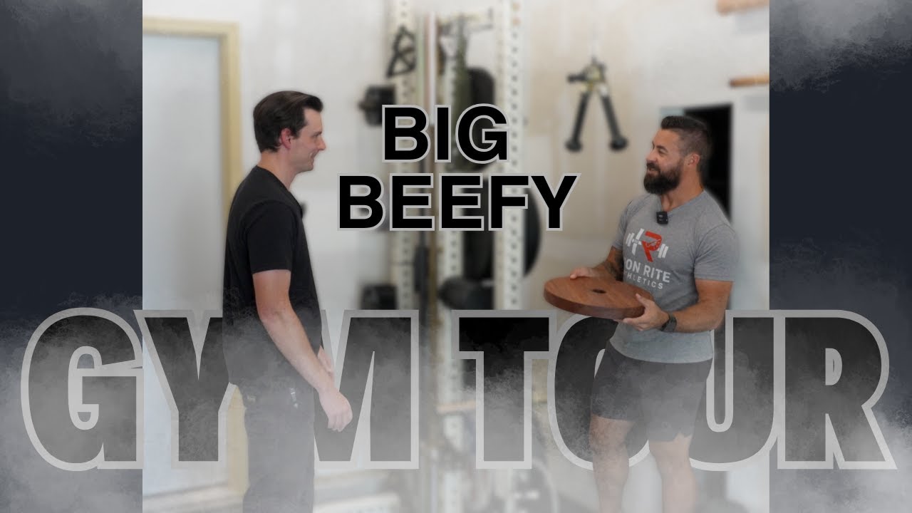 BIG BEEFY GYM | Steven's Home Gym Tour