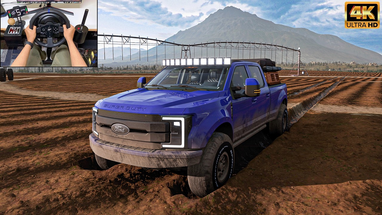 Ford Super Duty F-450 DRW | OFF-ROAD | Forza Horizon 5 | Thrustmaster T300RS gameplay