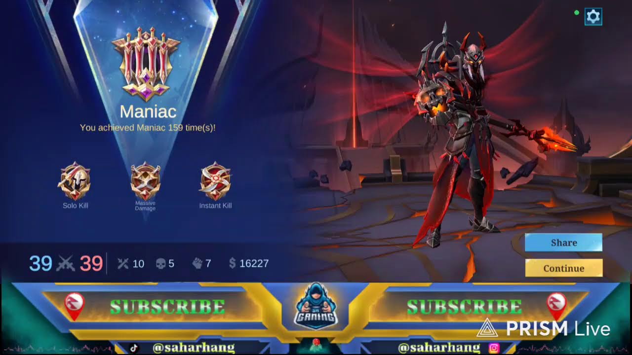 Mobile Legends Moskov Live Gameplay 🔥 #mlbb