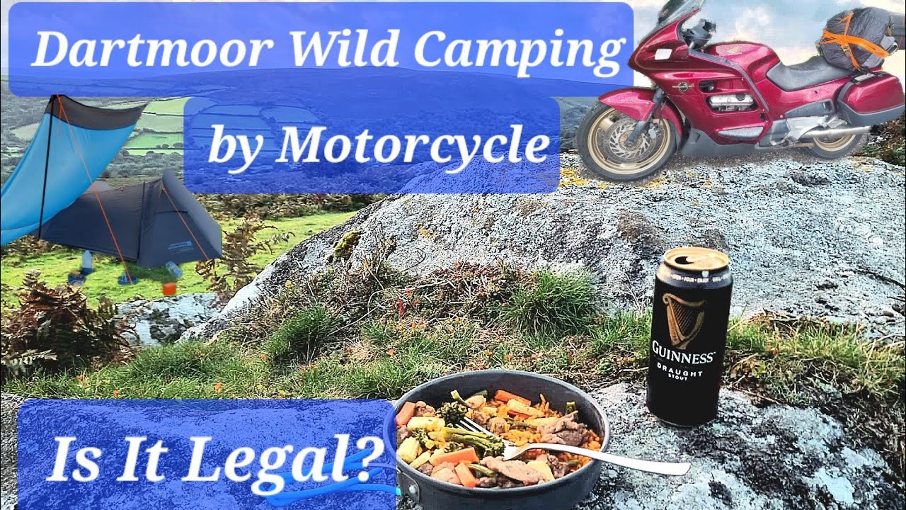 Dartmoor Wild Camping by Motorcyle