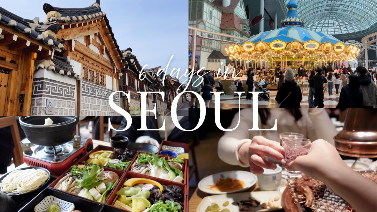 6 Days in Seoul 🇰🇷 | Fun experiences in Myeongdong, Hongdae. Seongsu, Ikseon, Bukchon and more