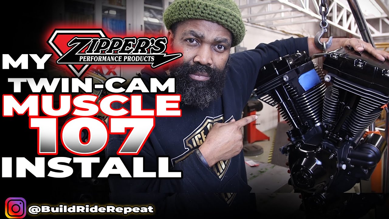 Установка застежки-молнии My Zipper Performance Twin-Cam MUSCLE 107