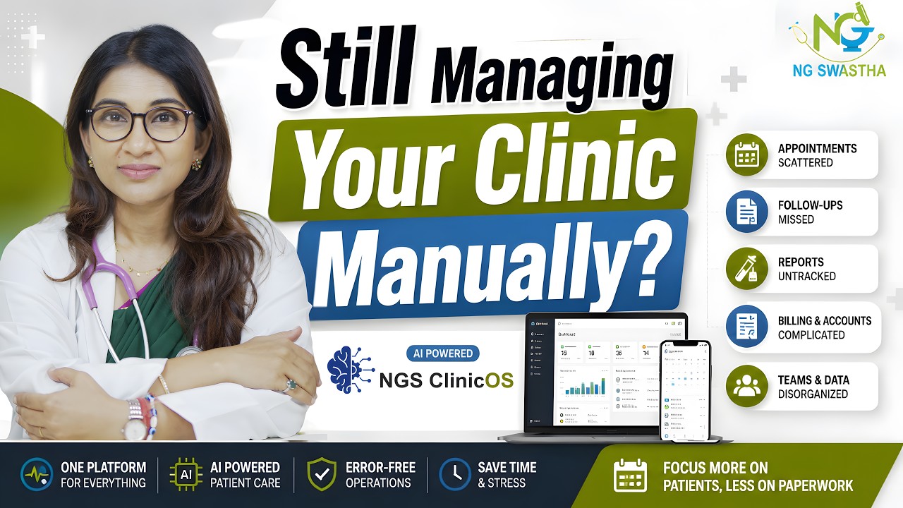 Clinic Management Software for Doctors | Best Clinic Software for Doctors| NGS ClinicOS#empowerment
