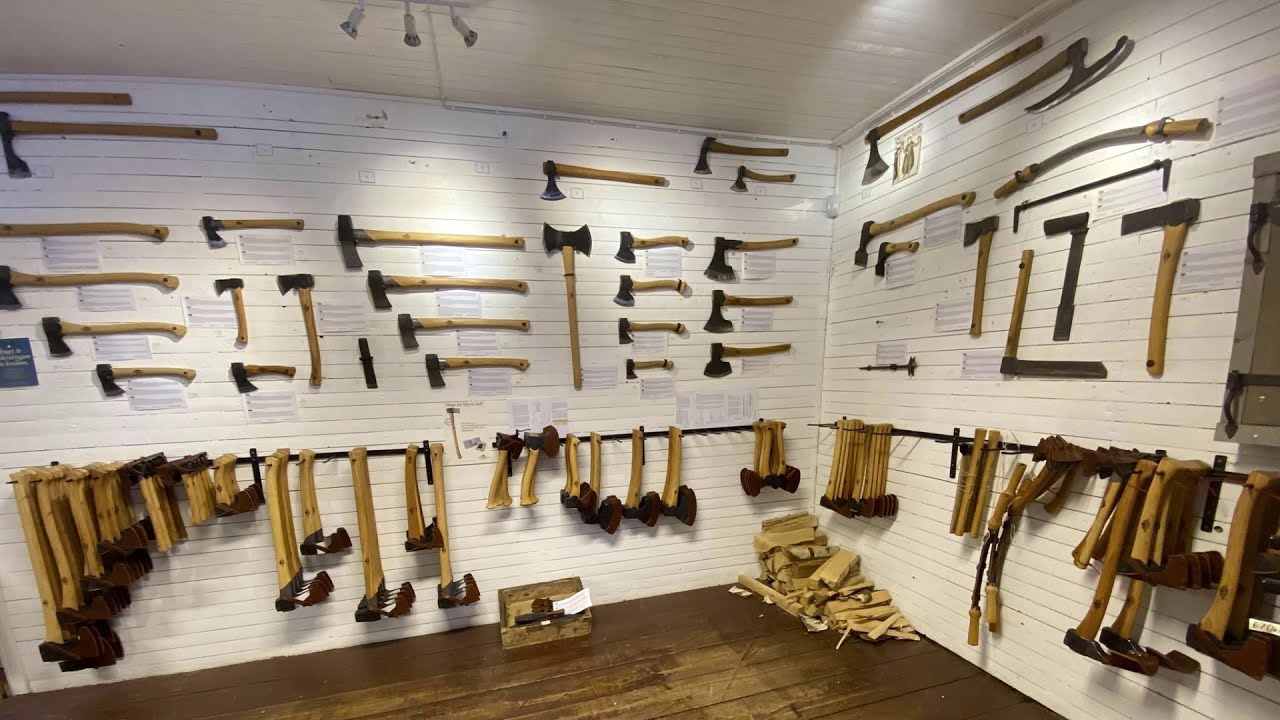A visit to the Gränsfors bruk axe forge in Sweden